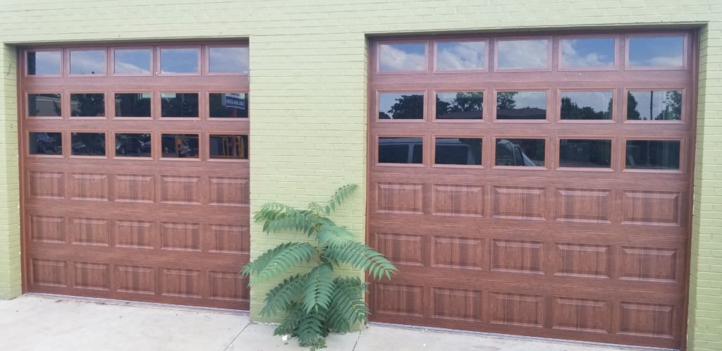 New 10 x 10 Garage Door After Installation