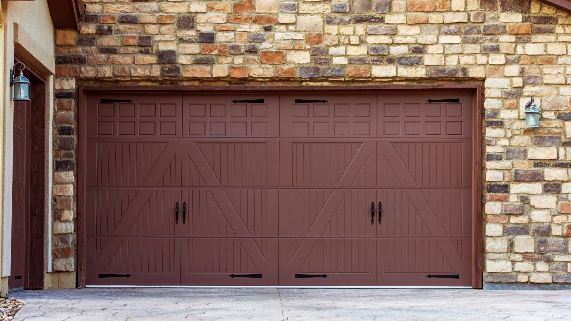 quiet garage door hinges